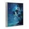Stupell Industries Moonlit Beach Palm Trees Framed Giclee, design by Ziwei Li
